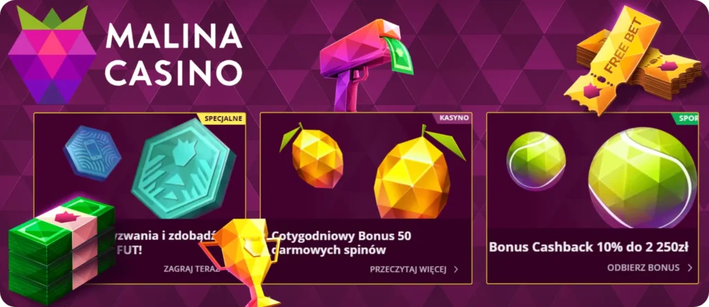 malina casino no deposit bonus