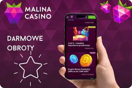 Malina Casino Darmowe obroty