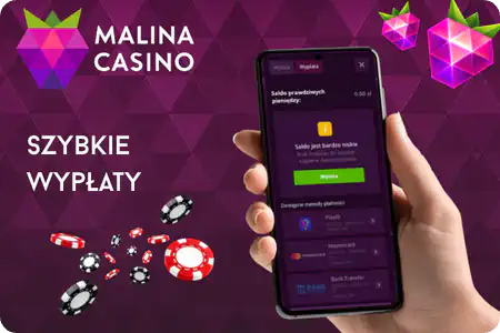 Malina Casino Szybkie wyplaty