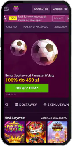 Malina Casino Wejdź na naszą oficjalną stronę internetową